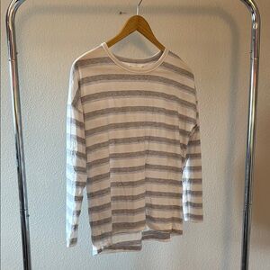 Men's Striped Long Sleeve Shirt